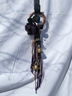 Witch Bells - Small Round Grapevine Wreath