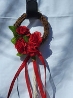 Witch Bells - Small Round Grapevine Wreath
