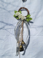 Witch Bells - Small Round Grapevine Wreath