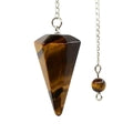 Gemstone Pendulums - Hexagonal Point