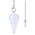 Gemstone Pendulums - Hexagonal Point