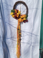 Witch Bells - Extra Large Round Grapevine Wreath