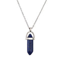 Hexagonal Gemstone Necklace